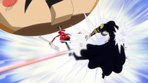 Gladius vs Luffy