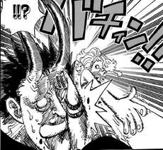 Harald es golpeado por Ida, a causa de su arrogancia.