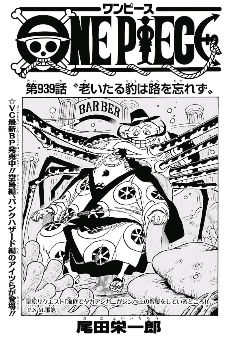 Capitolo 939 Un Vecchio Leopardo Non Dimentica La Strada One Piece Wiki Italia Fandom