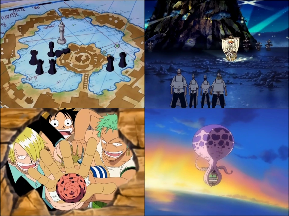 Episodio 206 Addio fortezza Navarone One Piece Wiki Italia Fandom
