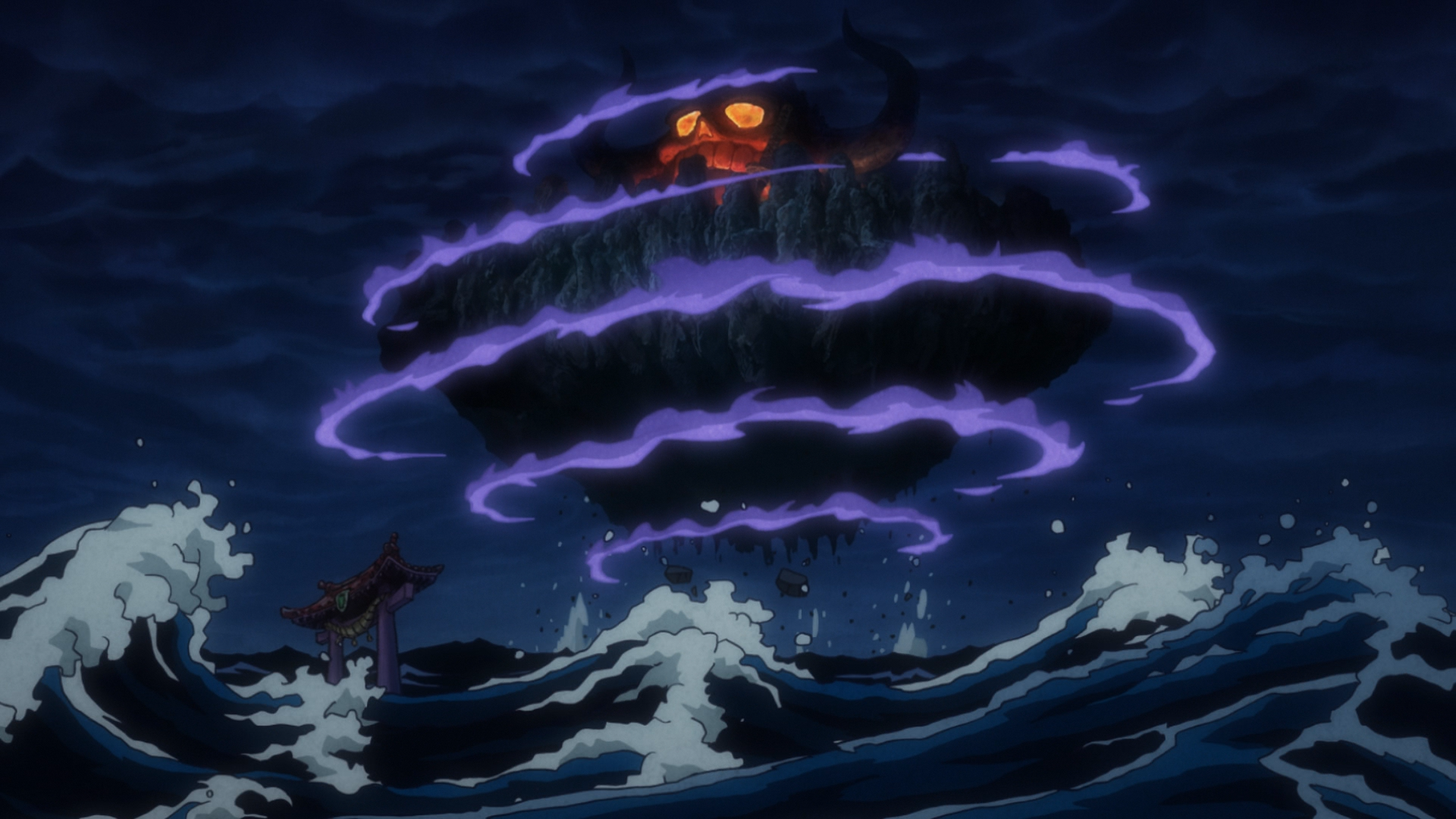 Luffy, Kaido, Wano, Anime, One Piece, Manga, Onigashima, HD wallpaper