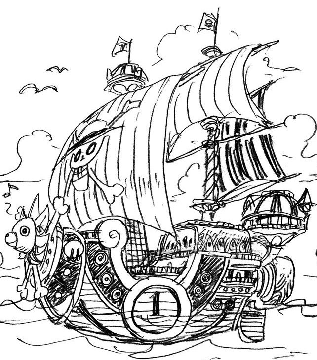 44  Coloring Pages One Piece Best