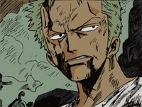 Usopp in Zoro's Wanted Poster