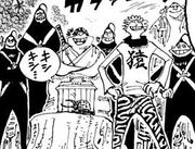 The Divers and the Hercules beetle Luffy gave them.