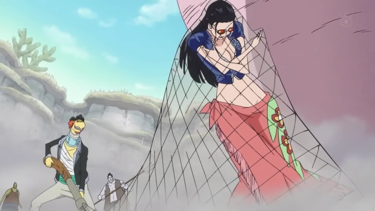 nico robin lutando com seus poderes