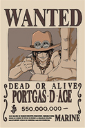 Portgas D. Ace's Wanted Poster