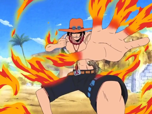 Grinder Mera Mera No Mi Luffy 0ne Piece