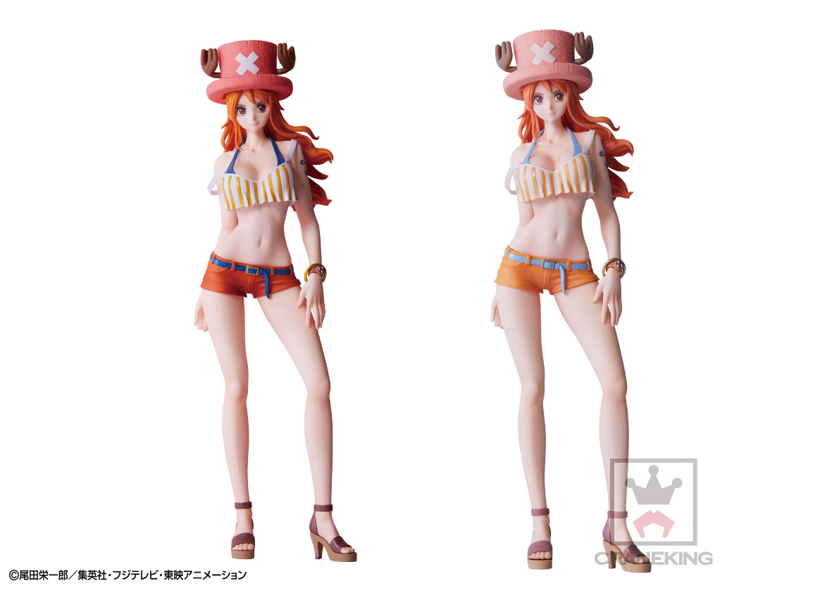 Banpresto One Piece Film Gold Glitter & Glamours Nami Movie Style Action  Figure (Gold Dress Version)