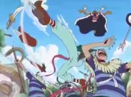 Aventura de la tripulación de Buggy/Enfrentamientos