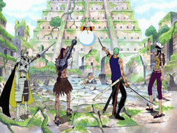 Gan Forr Wiper Zoro Robin vs Ener