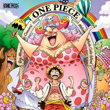 BEMS  ONE PIECE - Whole Cake Island - Tube 2 posters + crayons