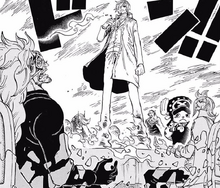 Sanji salva a su familia