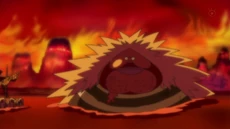 Sanjuan wolf parado sobre el oceano