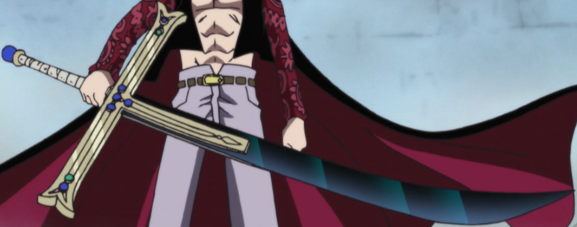 one piece hawk eye sword