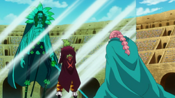 Bartolomeo blocks Diamante