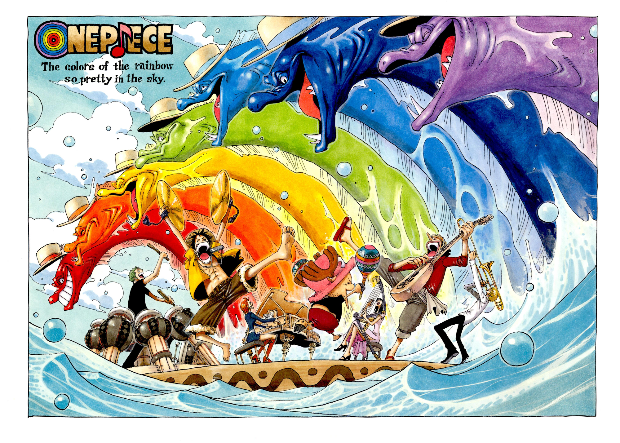 Category Color Spreads One Piece Wiki Fandom