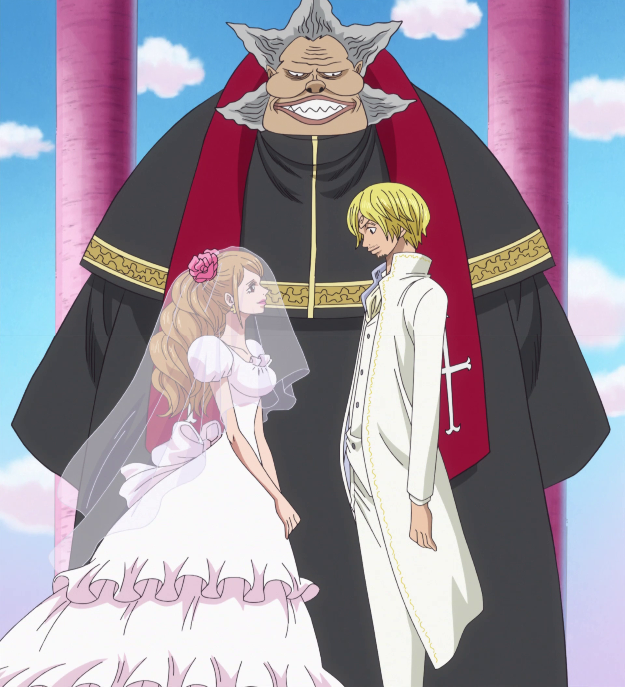 One Piece Reveals Nami and Vivi's Wedding Dresses