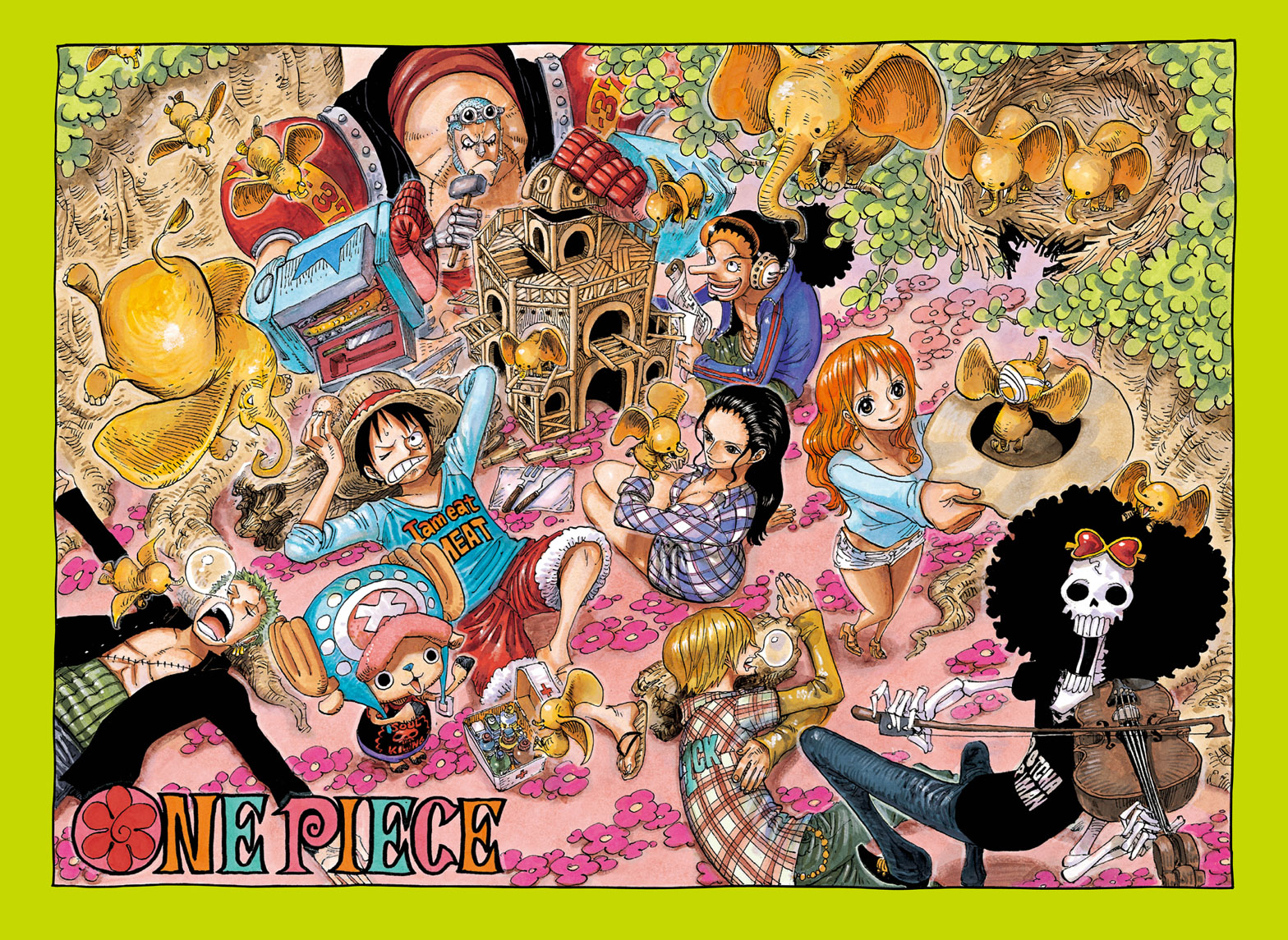 One Piece Chapter 1000 full colorspread : r/OnePiece