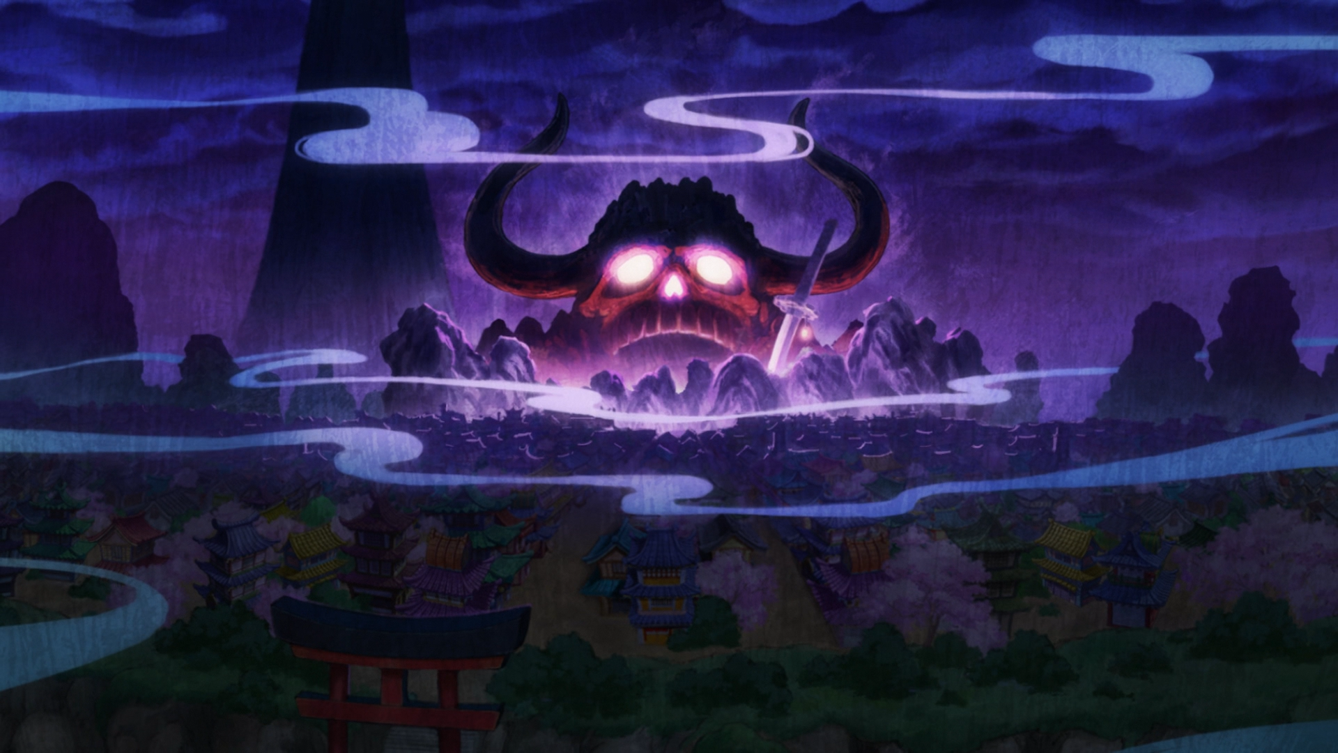 The Straw Hats is in all kinds of danger in Onigashima. The new