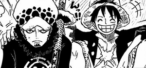 Luffy with Law
