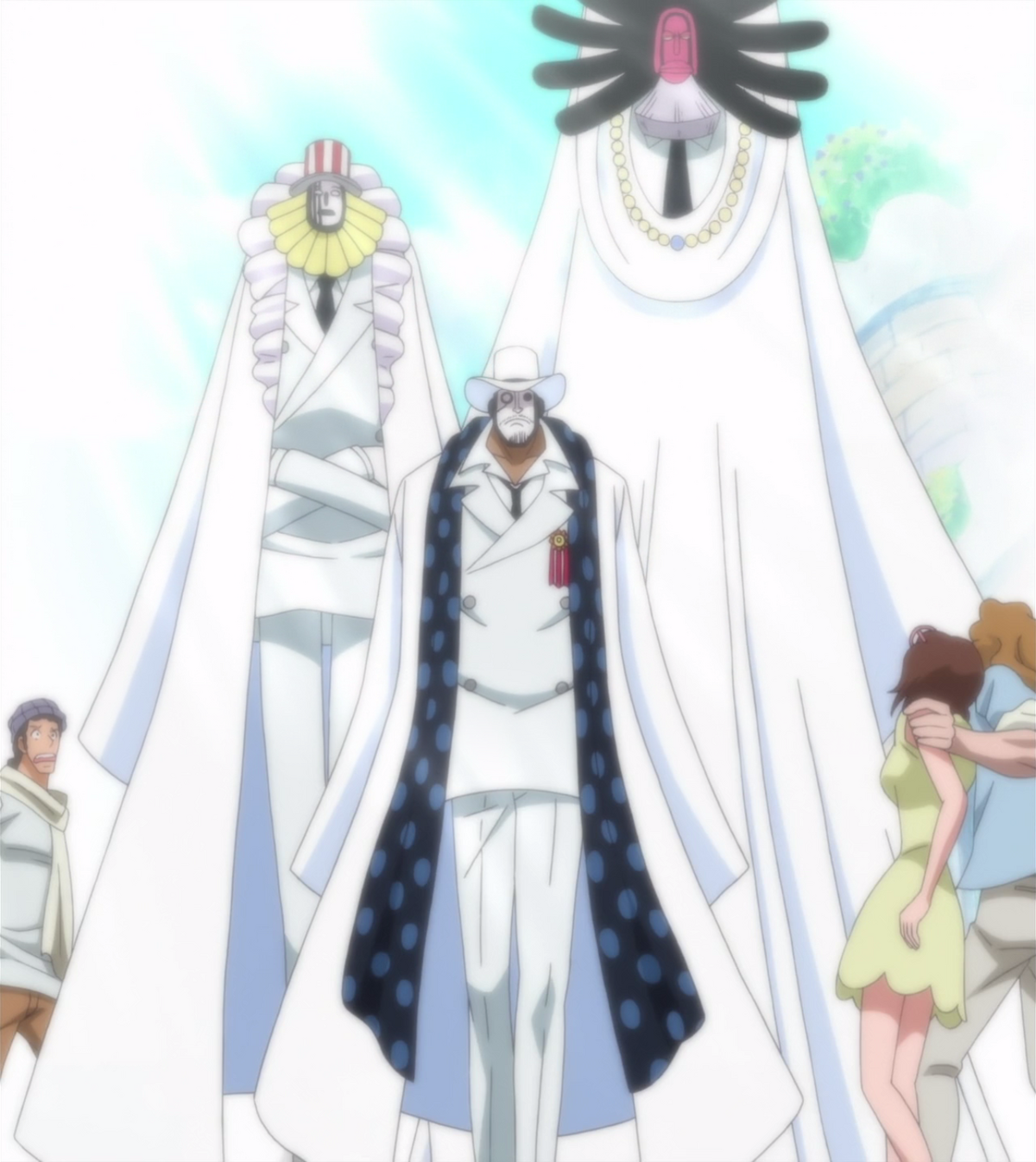 Allzone Oficial on X: SPOILERS One Piece 1062 LINK:   – Os agentes da CP0 estão vindo para matar  Vegapunk, eles possuem ao seu lado um Seraphim com a aparência de Kuma. #