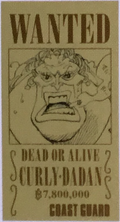 Dadan's Wanted Poster Coast Guard