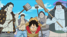 Luffy haki