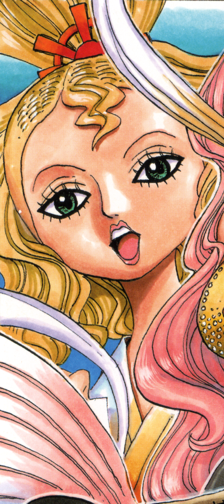 Might as well make the fish people fight — Kokoro (One Piece) VS. Otohime ( One