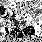 Cerberus Stabs Loki