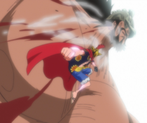 Luffy Defeats Hajrudin