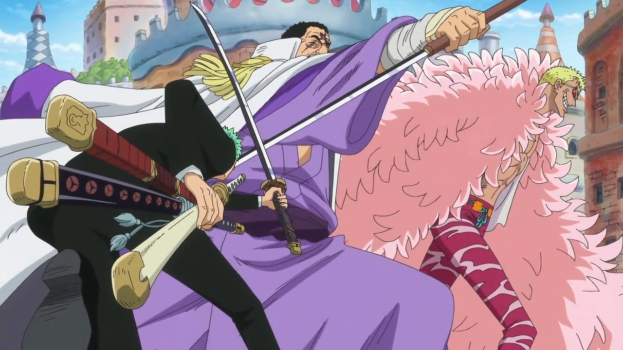 Zoro vs Almirante Fujitora - One Piece Stampede Dublado 🇧🇷 