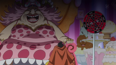 Big Mom negocia con Jinbe