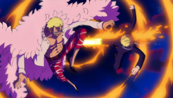 Sanji vs. Doflamingo