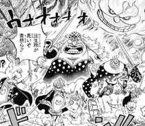 Big Mom Pirates Chase the Straw Hats