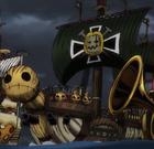 El Grudge Dolph, el barco de los Piratas de Hawkins.