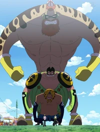 Le dimensioni di Hamburg in confronto agli altri due Groggy Monsters.