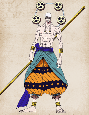 Enel Mandrake  Personagens de anime, Anime, God enel