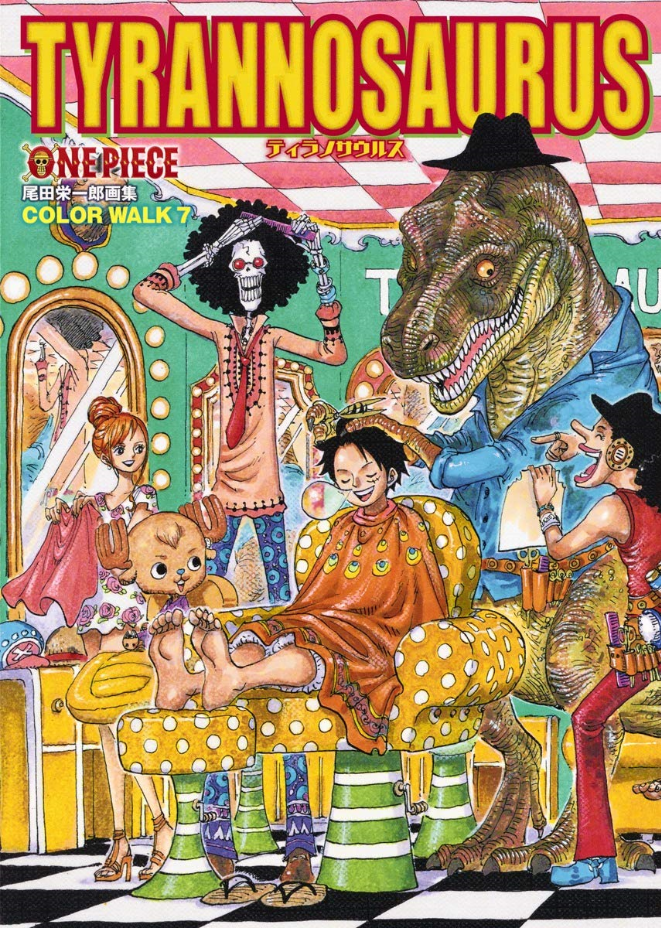 ONE PIECE COLOR WALK Vol.10 DRAGON EIICHIRO ODA Art Book / Illustrations  Japan