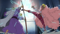 Doflamingo vs Issho