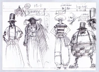 La ciurma con Big Top.