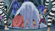 Monkey D. Luffy e Galdino vs. Magellan