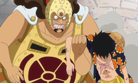 Gatz Helps Luffy