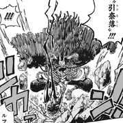 Kaidou imbui o Hassaikai com Haoshoku Haki.