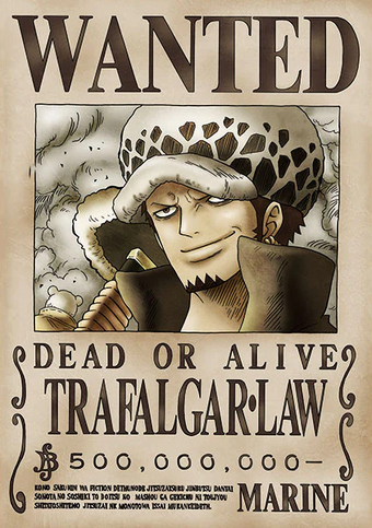 Wanted Posters One Piece Wiki Fandom