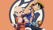 Luffy i Kuririn w specjalnym przerywniku