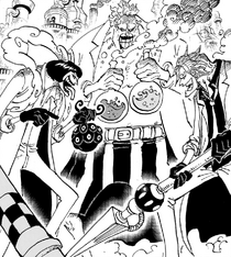 Caesar Clown, One Piece Wiki