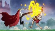 Luffy vs Sanji Whole Cake