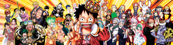 One Piece Characters by Shonen Jump Authors