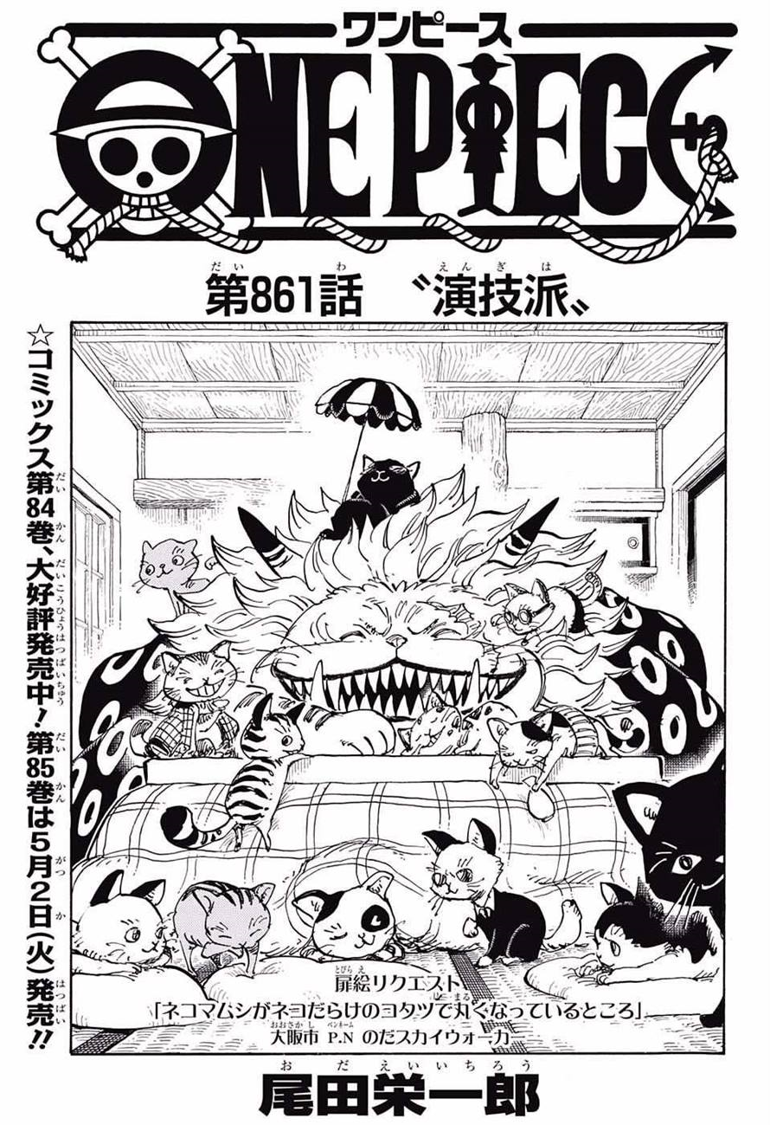 Capitulo 861 One Piece Wiki Fandom