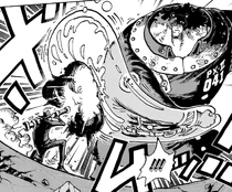 Um Pacifista defendendo Egghead.